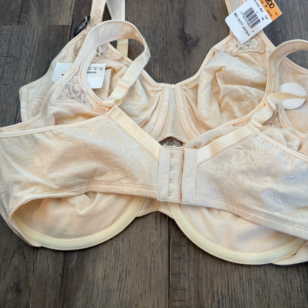 Playtex Secrets Full Figure Cottony Underwire Bra 4415 - Picture 4 of 6